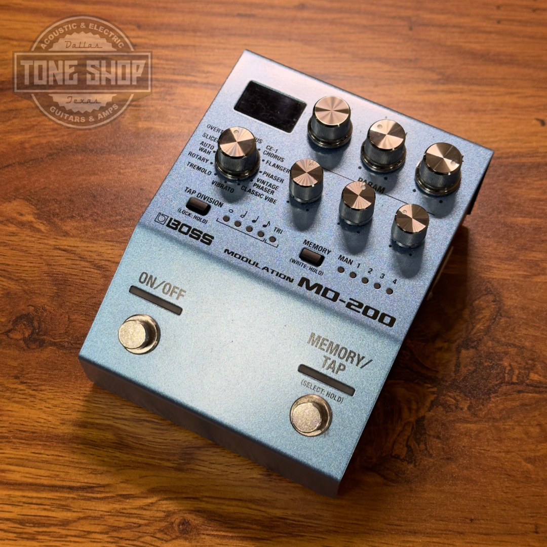 Top of Used Boss MD-200 Modulation Multi-Effects.