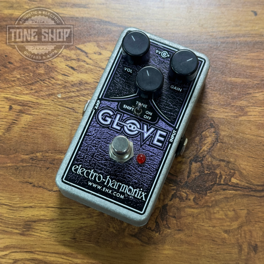 Top of Used Electro-Harmonix OD Glove.