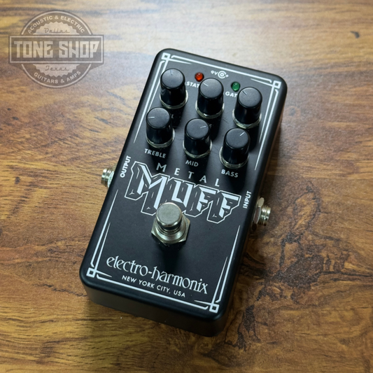 Top of Used Electro-Harmonix Metal Muff.