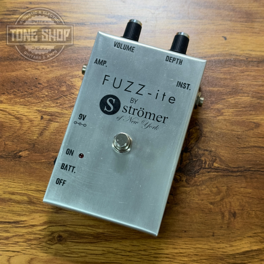 Top of Used Stromer Mutronics Fuzz-ite w/box.