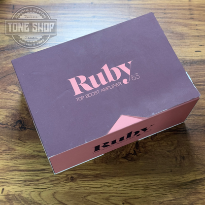 Box for Used Universal Audio Ruby Top Boost Amp.