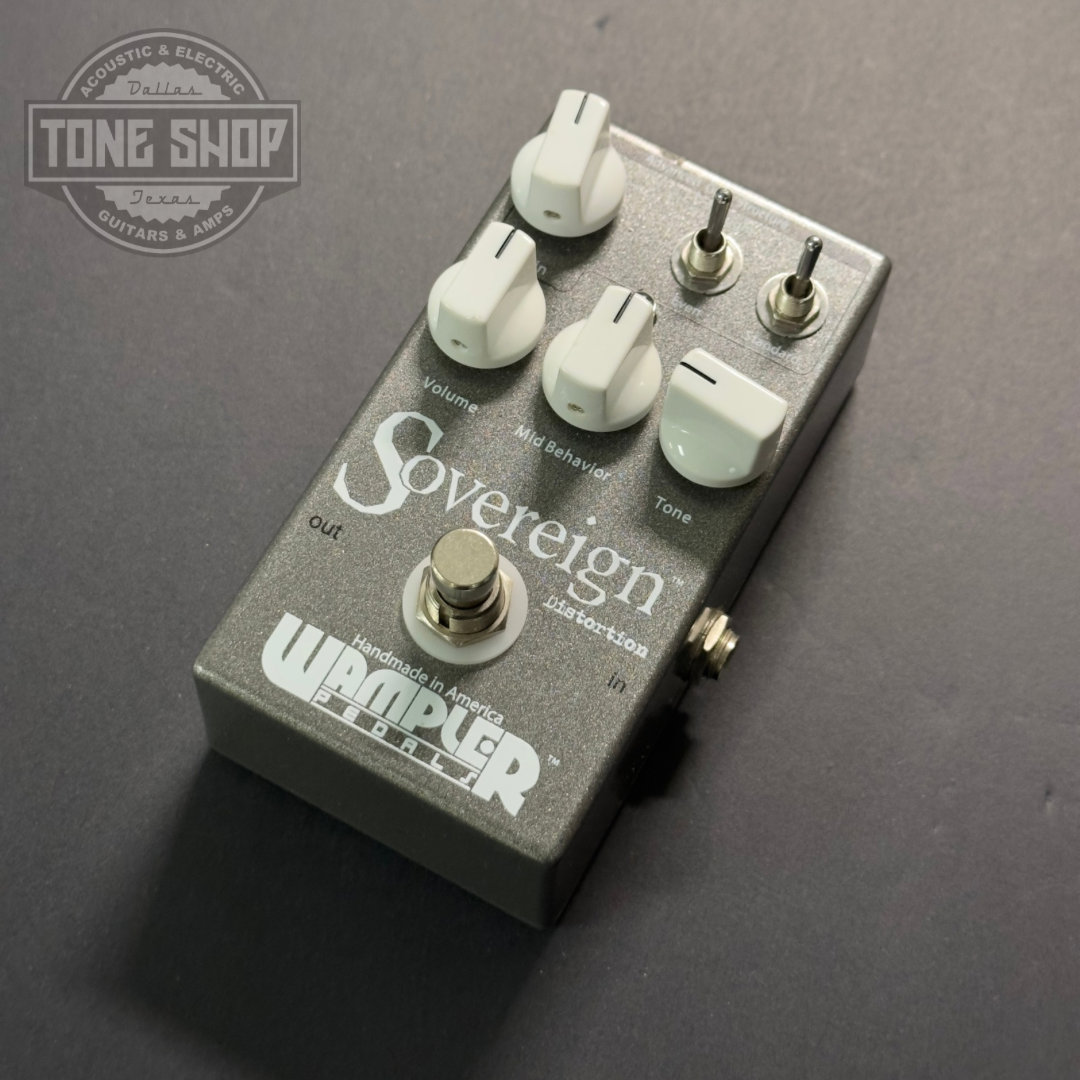 Top of Used Wampler Sovereign Distortion v1 w/box.