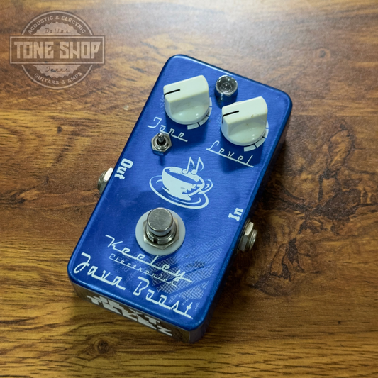 Top of Used Keeley Java Boost Jext Telez Mod.