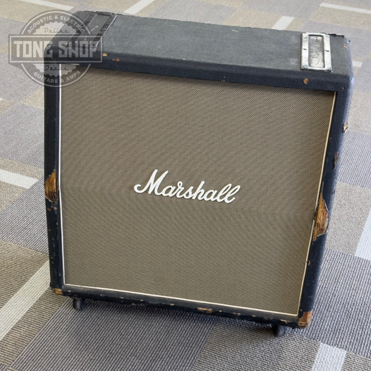 Front of Used 1981 Marshall 1967A Cab Original Celestion G12-65 Speakers.