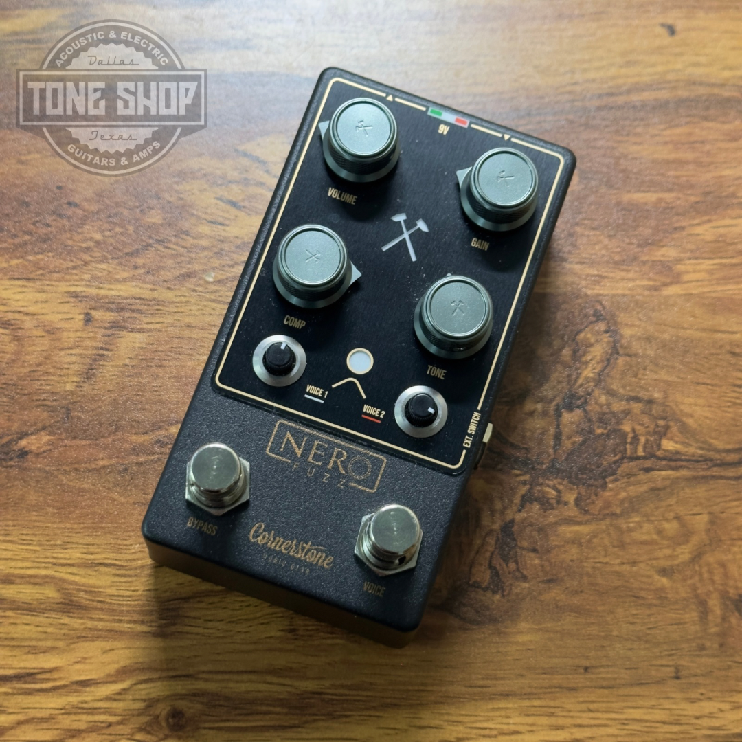 Top of Used Cornerstone Music Gear Nero Fuzz.