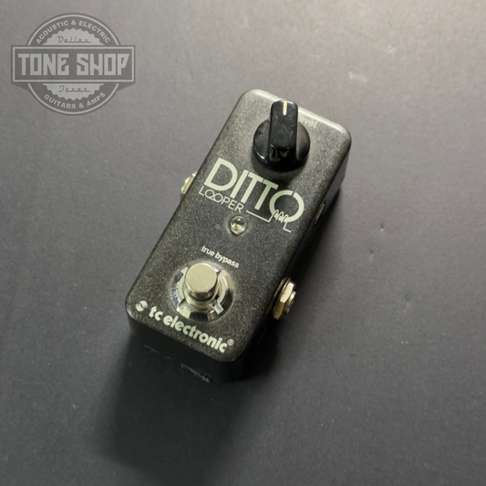 Top of Used TC Electronic Ditto Looper.