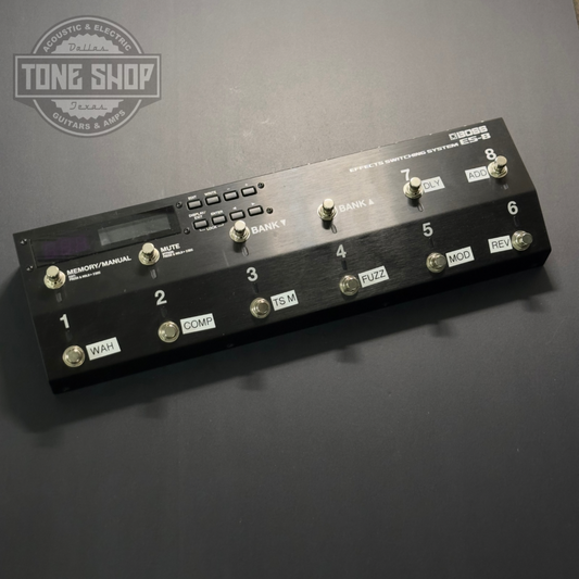 Top of Used Boss ES-8 Switching System.