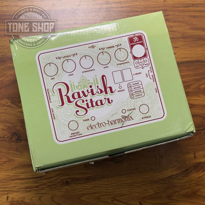 Box for Used Electro-Harmonix Ravish Sitar w/box.