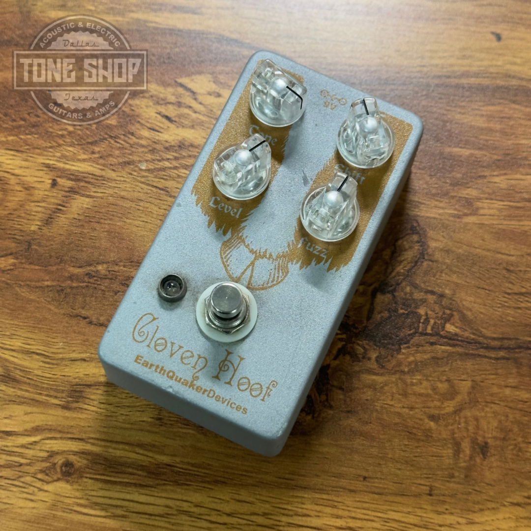 Top of Used Earthquaker Devices Cloven Hoof V1 Fuzz.