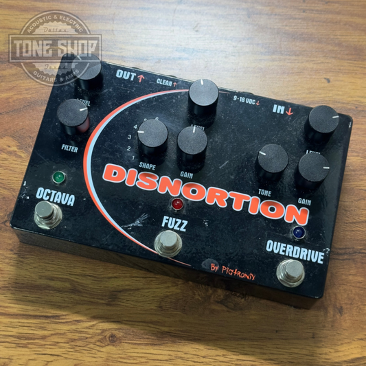 Top of Used Pigtronix Disnortion.