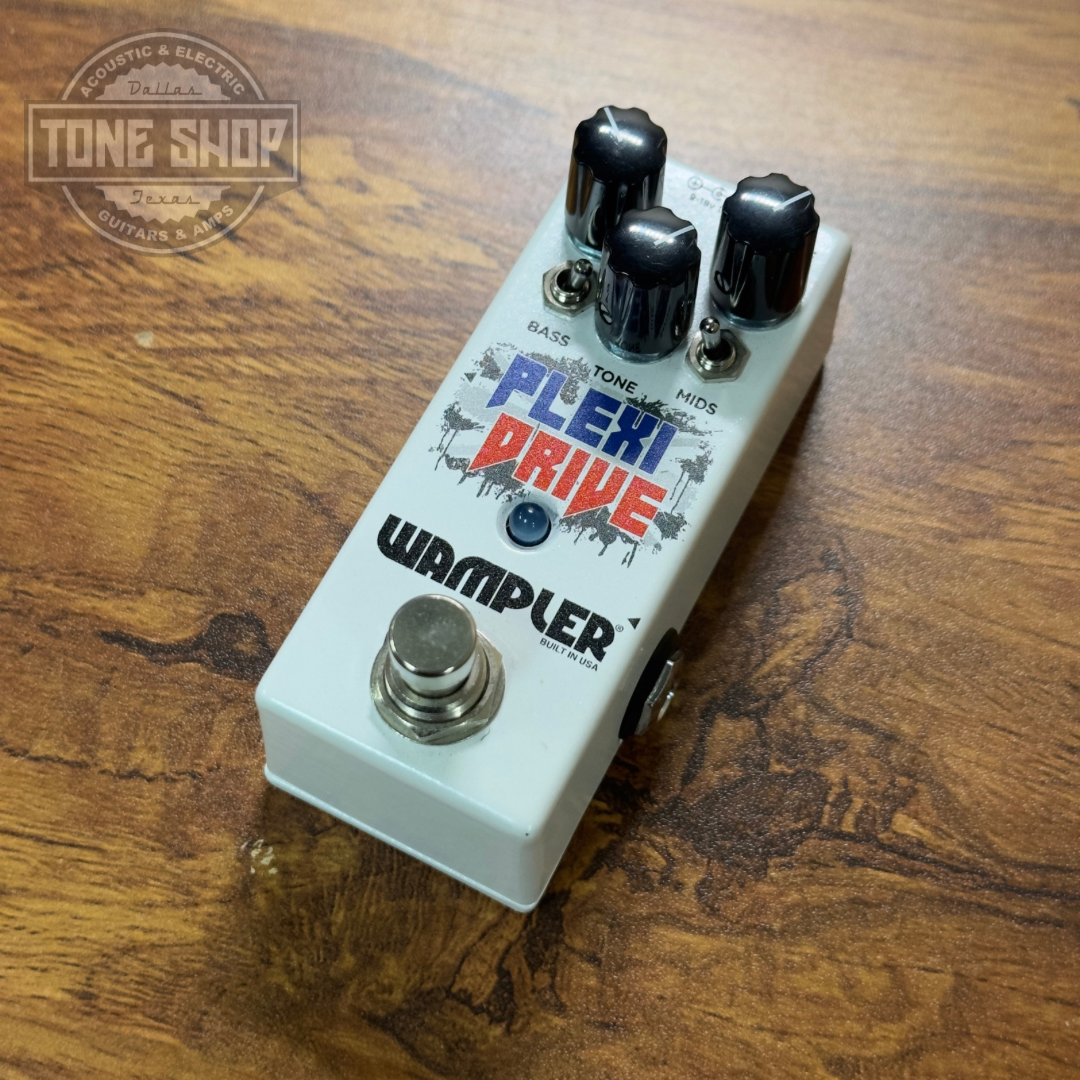 Top of Used Wampler Plexi-Drive Mini.