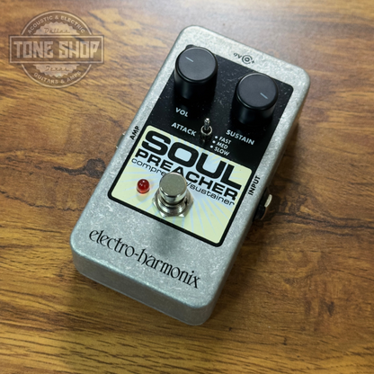 Top of Used Electro-Harmonix Soul Preacher Comp w/box.