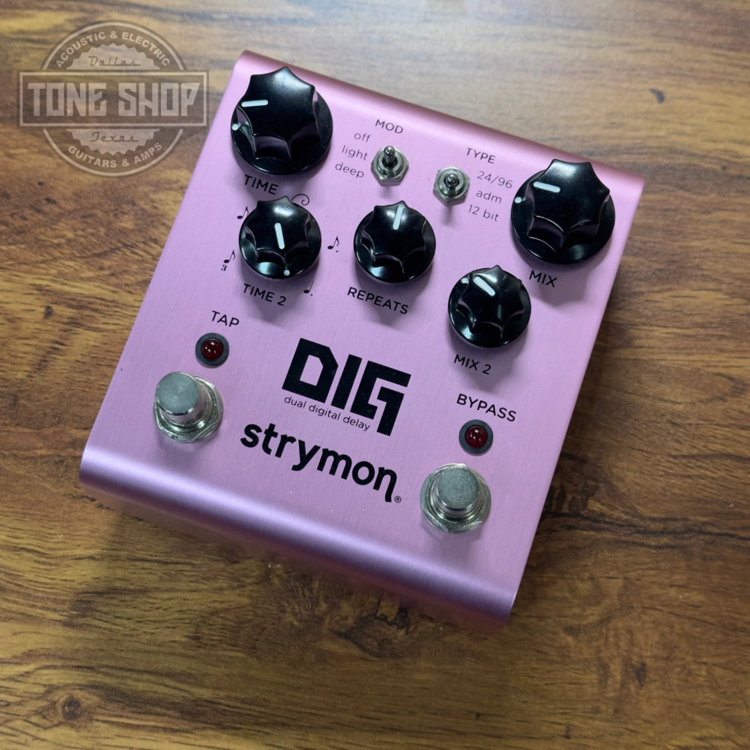 Top of Used Strymon DIG Dual Digital Delay.