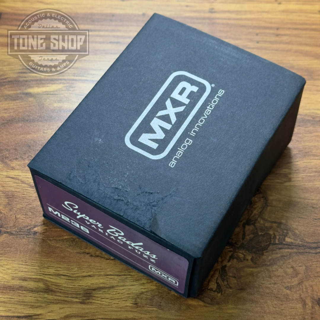 Box for Used MXR Super Badass Fuzz w/box.