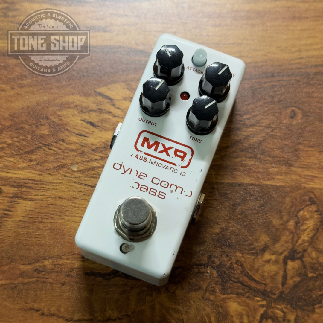 Top of Used MXR M282 Dyna Comp Bass.