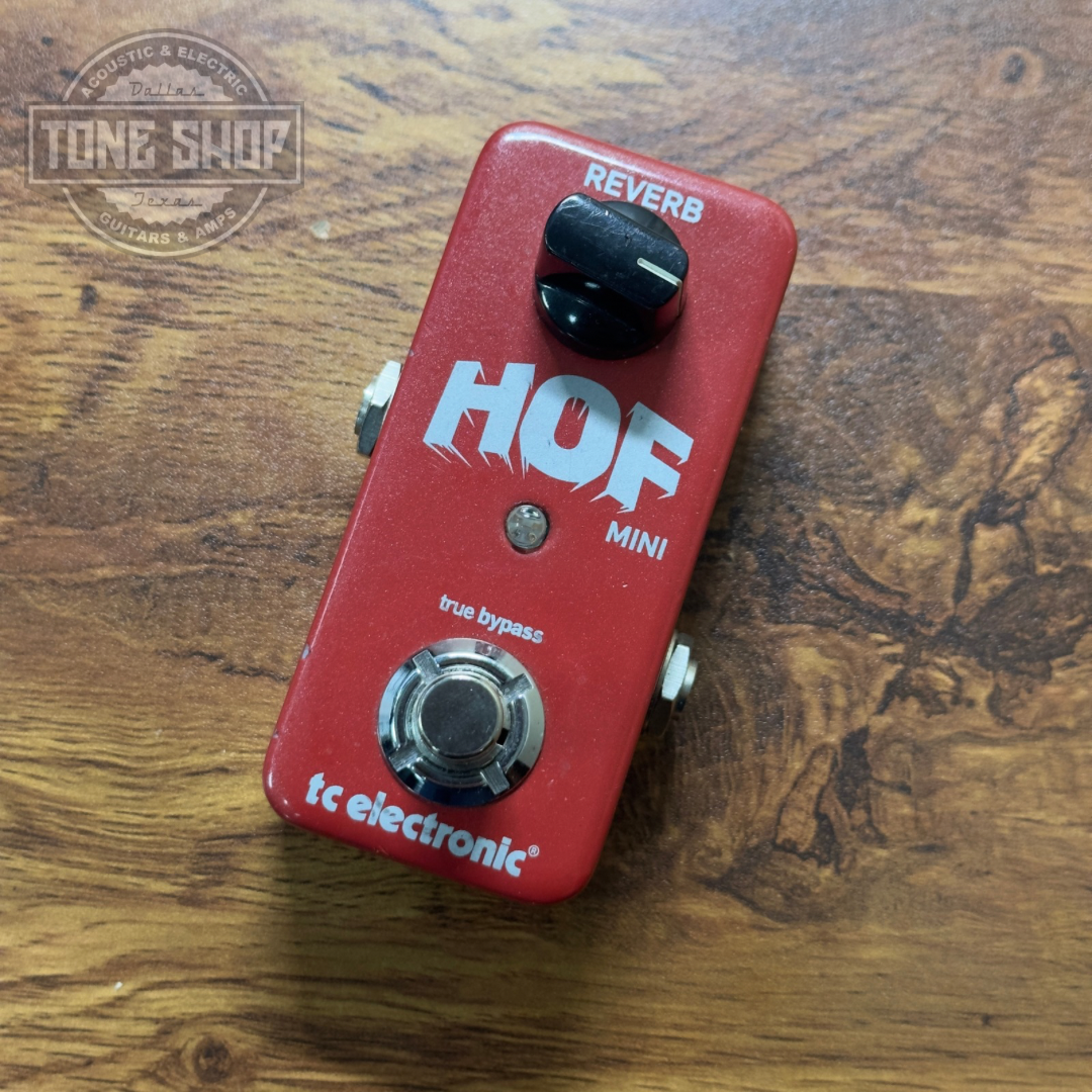 Top of Used TC Electronic Hall of Fame Mini w/box.