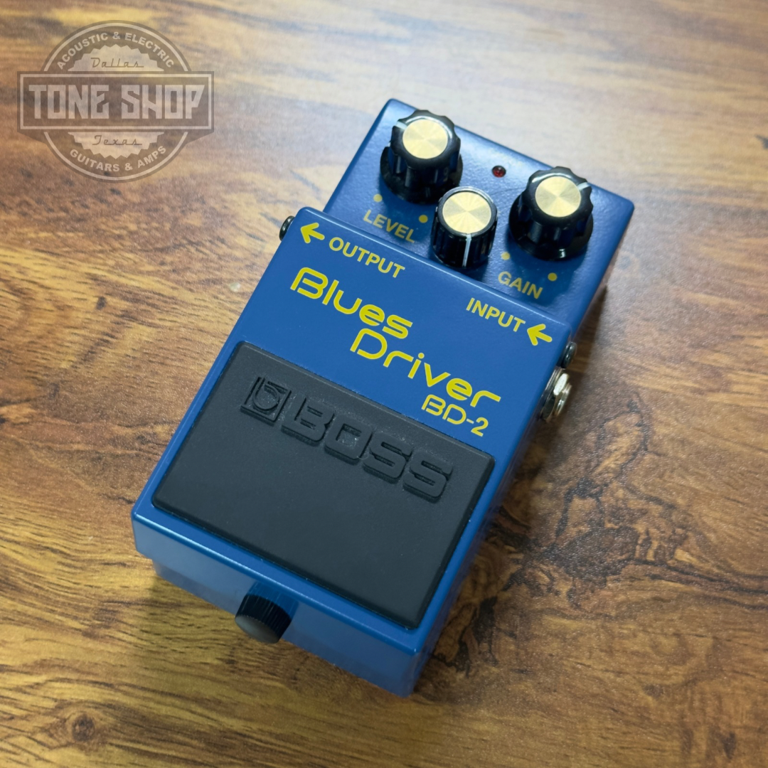 Top of Used Boss BD-2 Blues Driver.