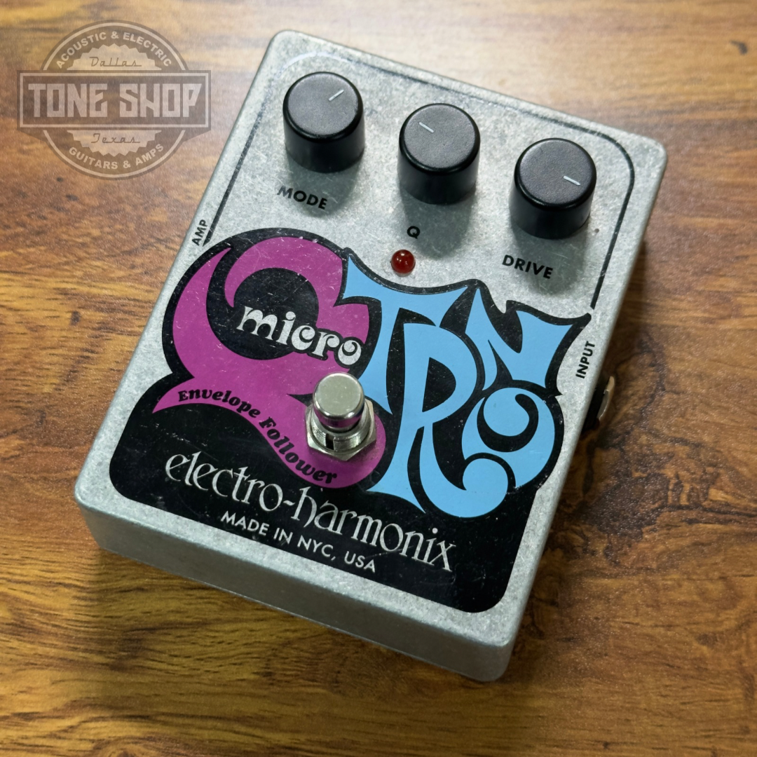 Top of Used EHX Micro Q-Tron Envelope Filter.