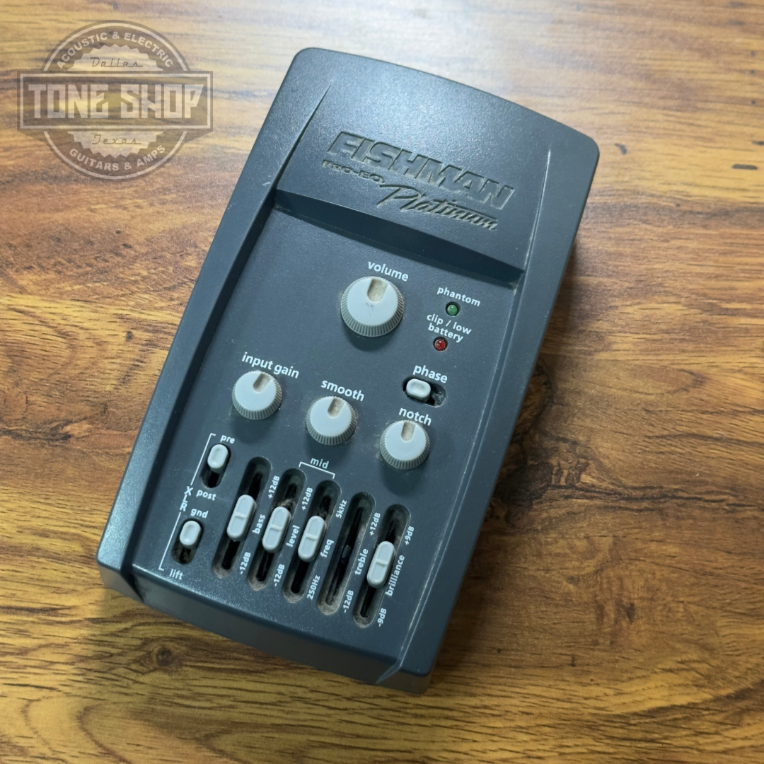 Top of Used Fishman Pro-EQ Platinum.