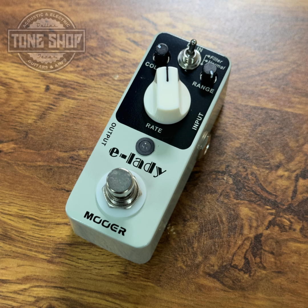 Top of Used Mooer E-Lady Flanger w/box.