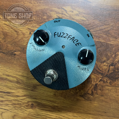 Top of Used Dunlop FFM3 Hendrix Mini Fuzz Face w/box.