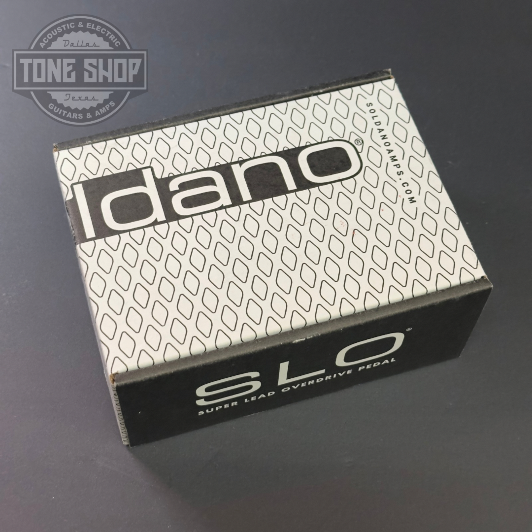 Box for Used Soldano Super Lead Overdrive Pedal w/box.