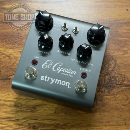 Top of Used Strymon El Capistan v1 w/box.