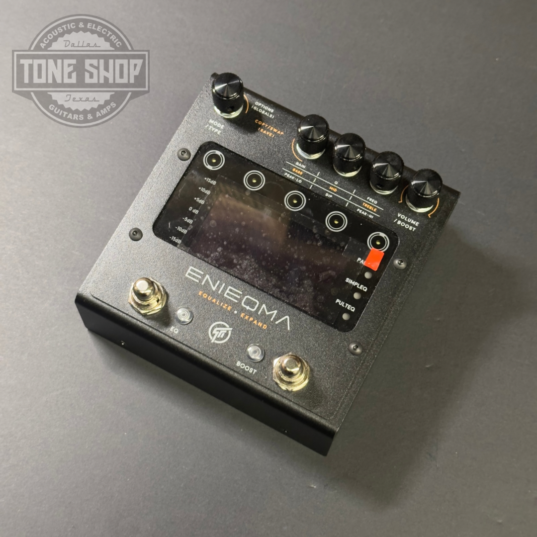 Top of Used GFI Systems Enieqma EQ/Boost Pedal w/box.