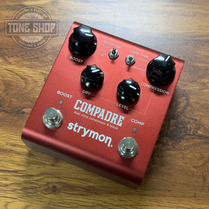 Top of Used Strymon Compadre Dual Compressor / Boost w/box.