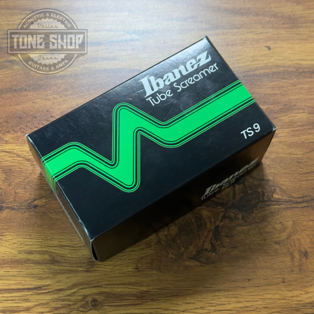 Box for Used Ibanez TS-9 Tube Screamer.