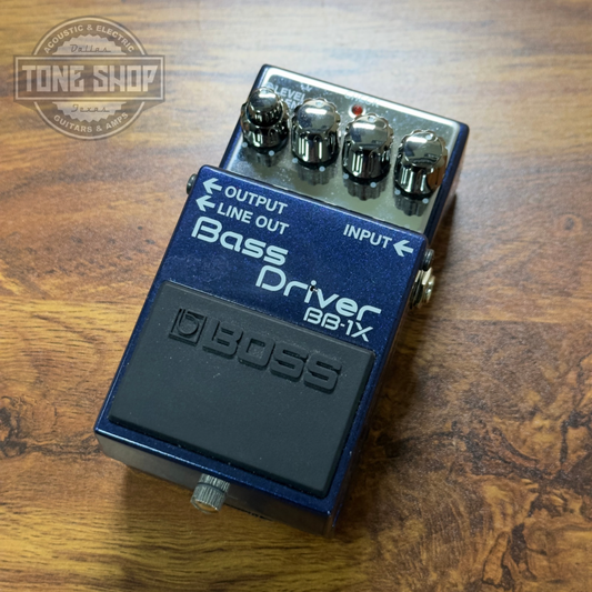 Top of Used Boss BB-1x Bass Driver.