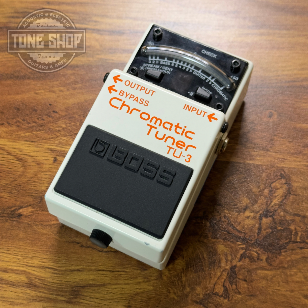 Top of Used Boss TU-3 Tuner.