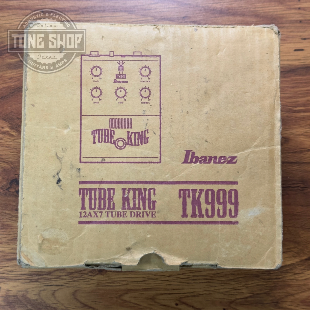 Box for Used Tube King TK999 12AX7 Tube Drive w/box.