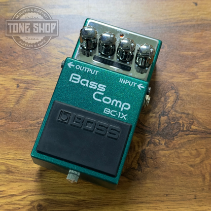 Top of Used Boss BC-1x Bass Compressor.