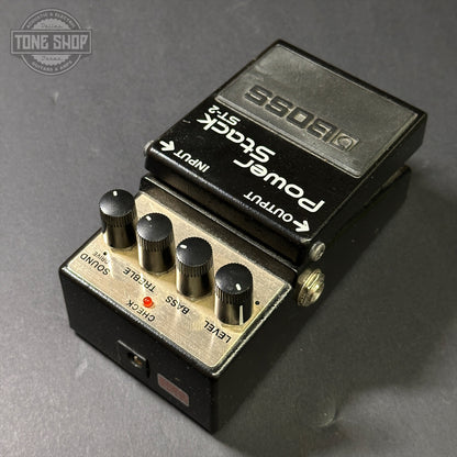 Top of Used Boss ST-2 Power Stack.