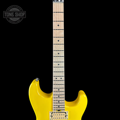 Fretboard of Charvel Custom Shop San Dimas 2H FR Graffiti Yellow.