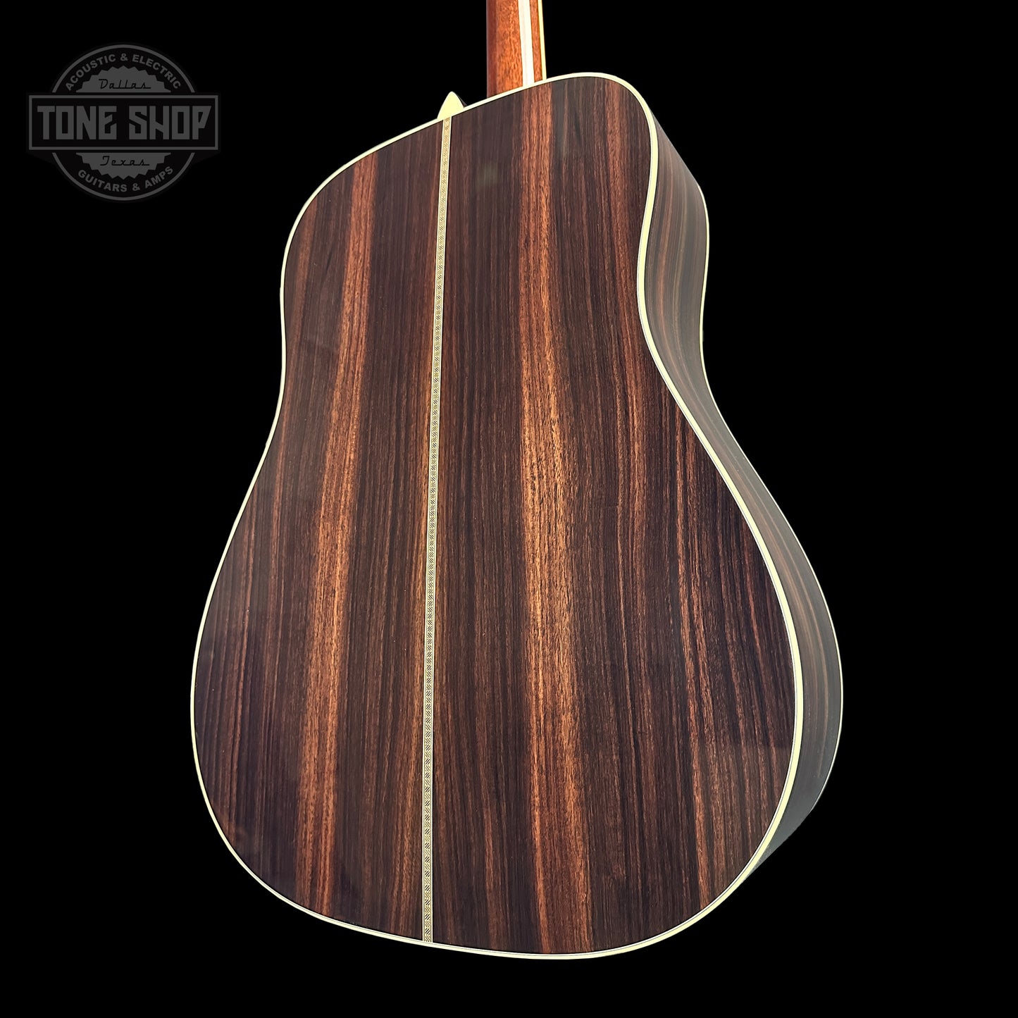 Back angle of Collings CW Indian.