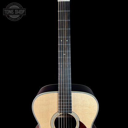 Fretboard of Collings OM2H Natural Sitka/EIR.