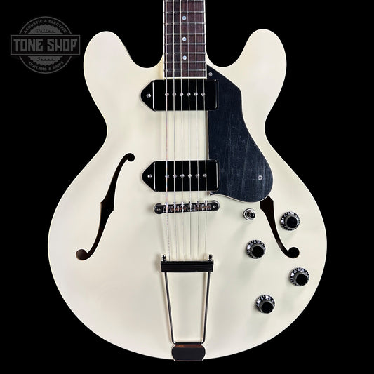 Front of Collings I30-LC  Olympic White.