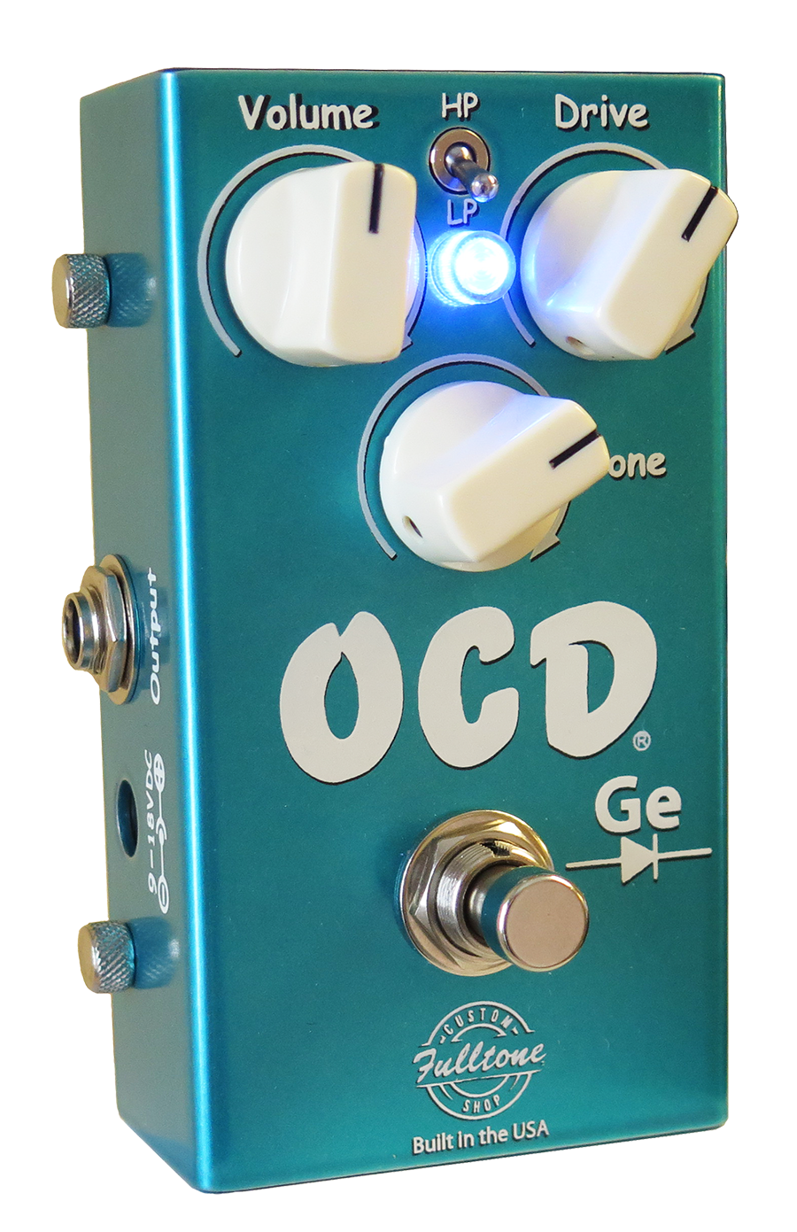 Side of Fulltone NOS Custom Shop OCD-Germanium.