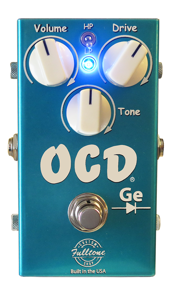 Front of Fulltone NOS Custom Shop OCD-Germanium.