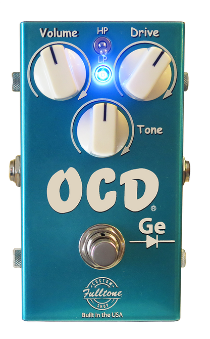 Front of Fulltone NOS Custom Shop OCD-Germanium.