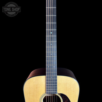 Fretboard of Martin D-18E LRB.