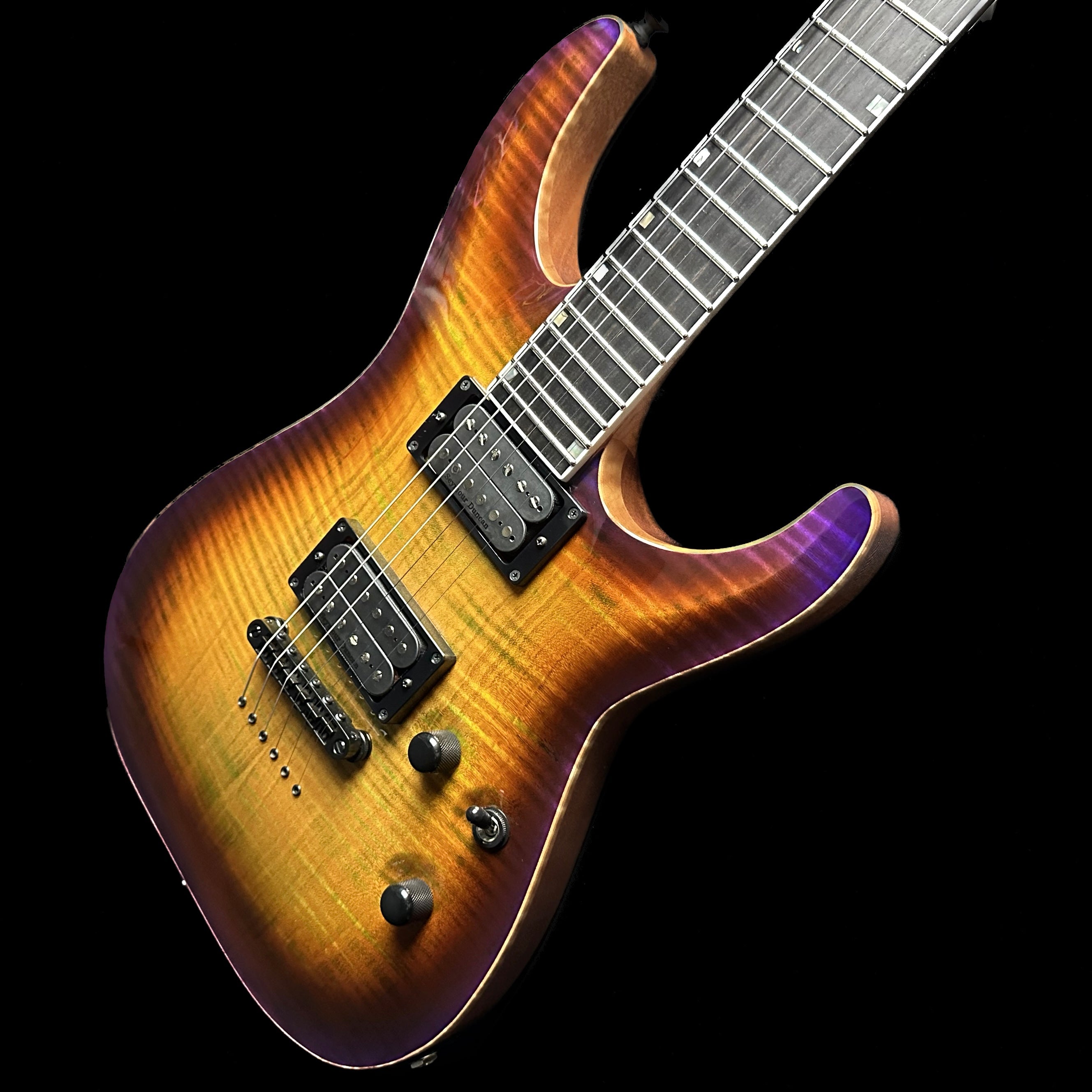 ESP USA Horizon-II FM Lynch Burst w/case – Tone Shop Guitars