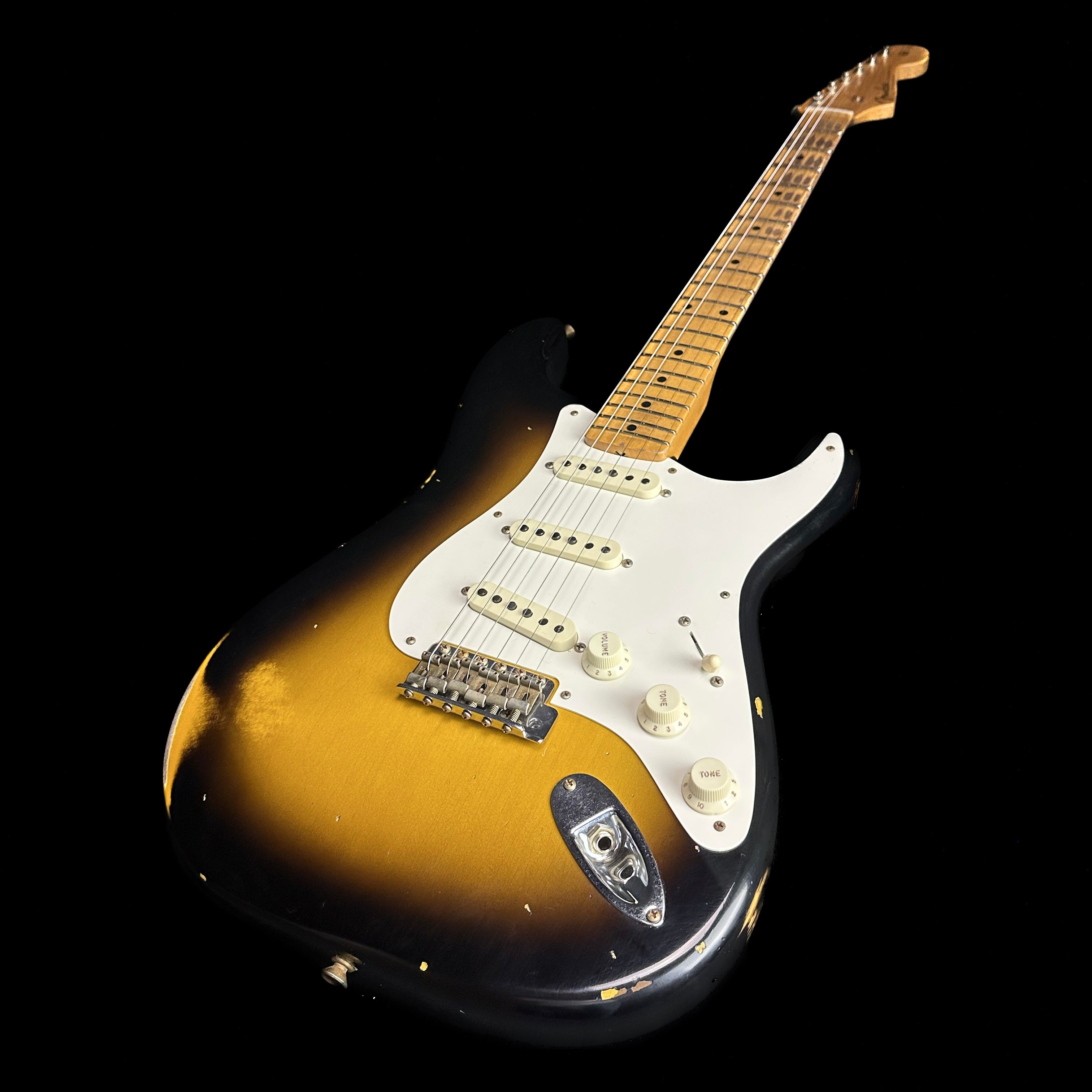 Fender Custom Shop Limited Edition 57 Stratocaster Relic Wide Fade 2 Color  Sunburst w/case