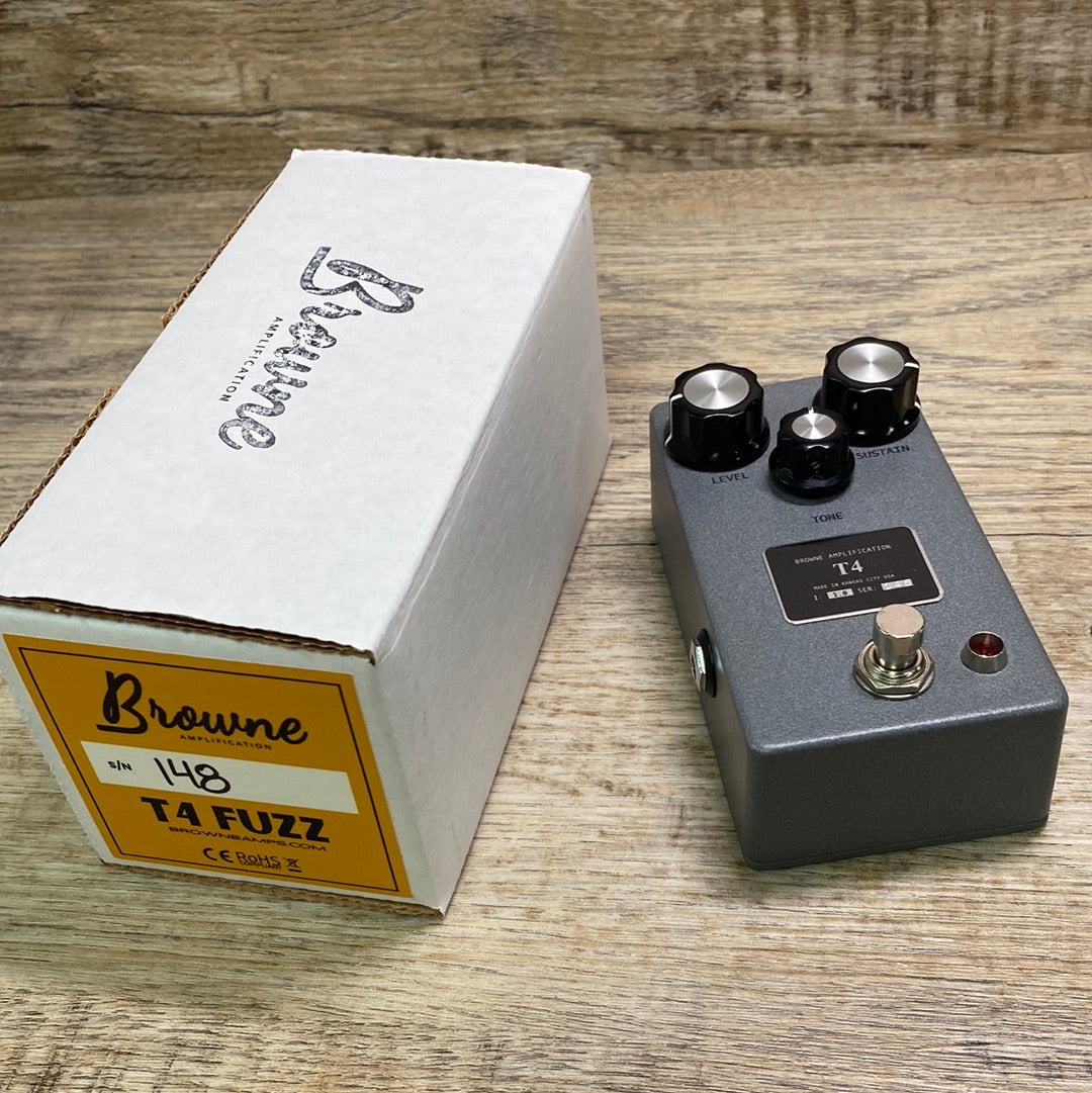 Used Browne T4 Fuzz w/box TSU15032