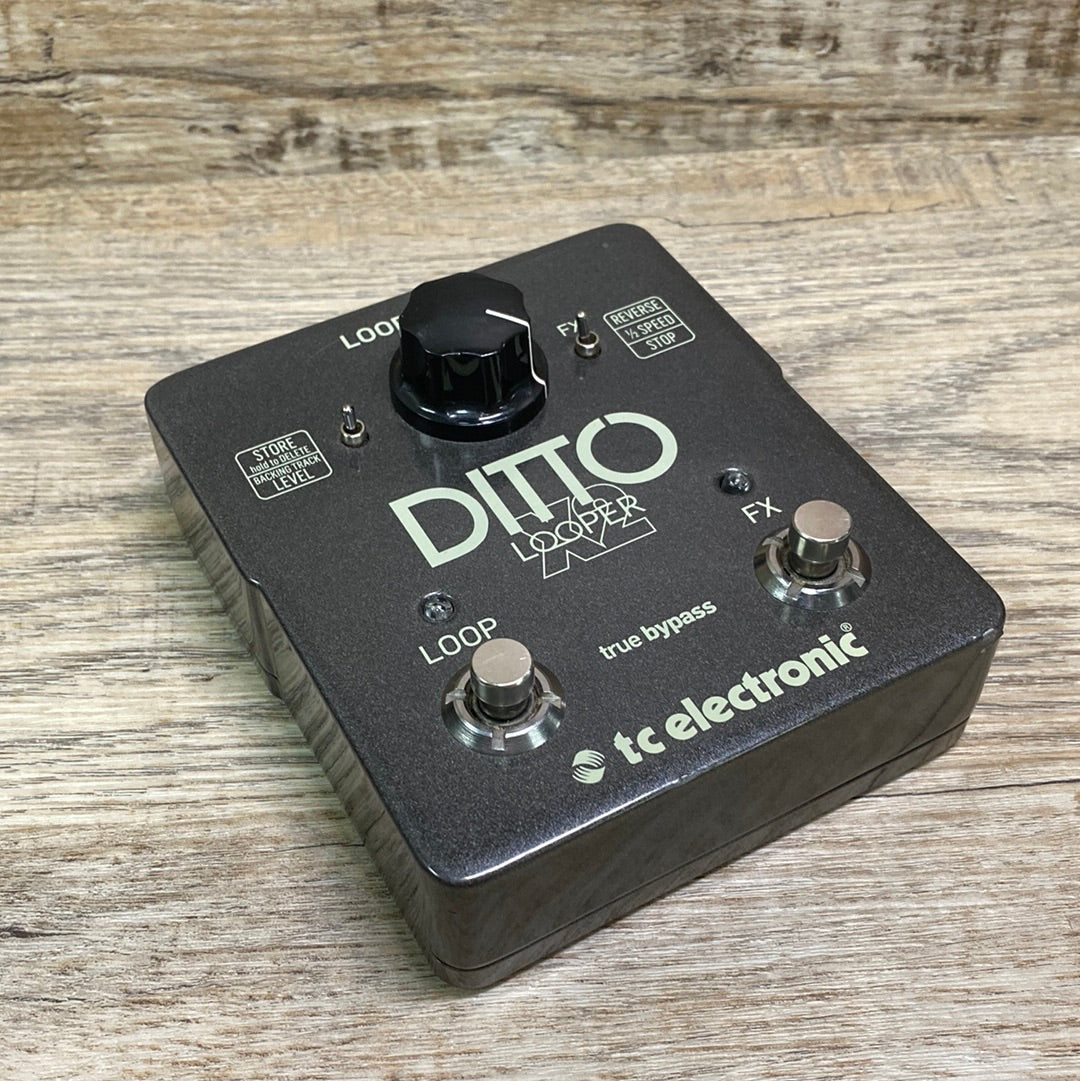 Top angle of Used TC Electronic Ditto X2 TSU15424.