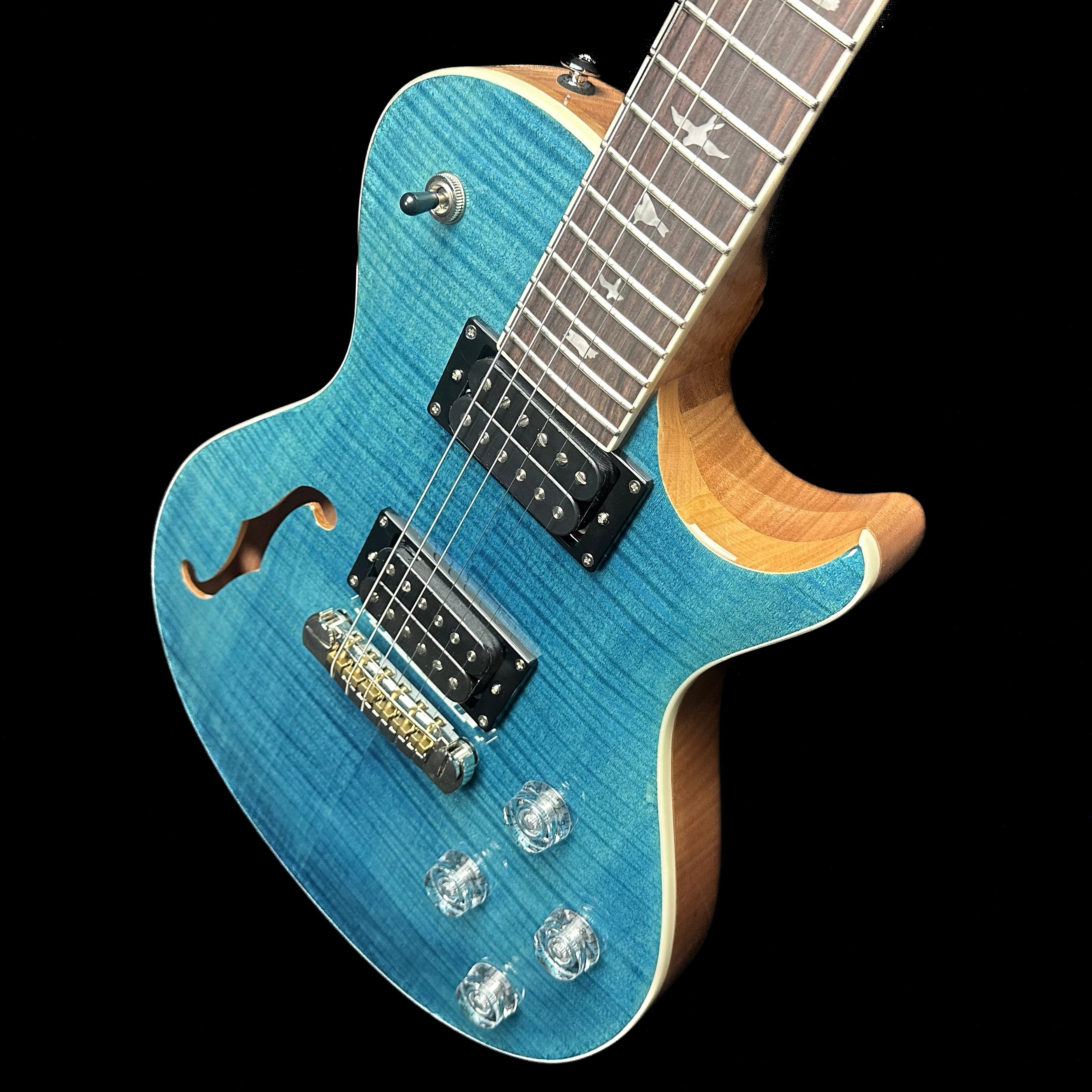 PRS Paul Reed Smith SE Zach Myers 594 Semi-Hollow Myers Blue w/bag