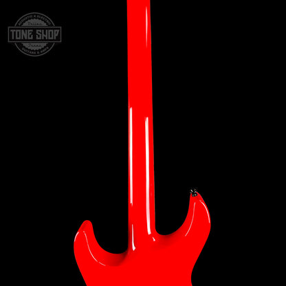 Back of neck of Jackson Custom Shop SL2H Ferrari Red.