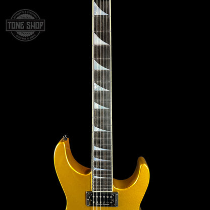 Fretboard of Jackson Custom Shop SL2H Reverse Headstock Frost Gold.